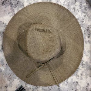 SAN DIEGO HAT Company Womens Wide Brim Brown | EUC